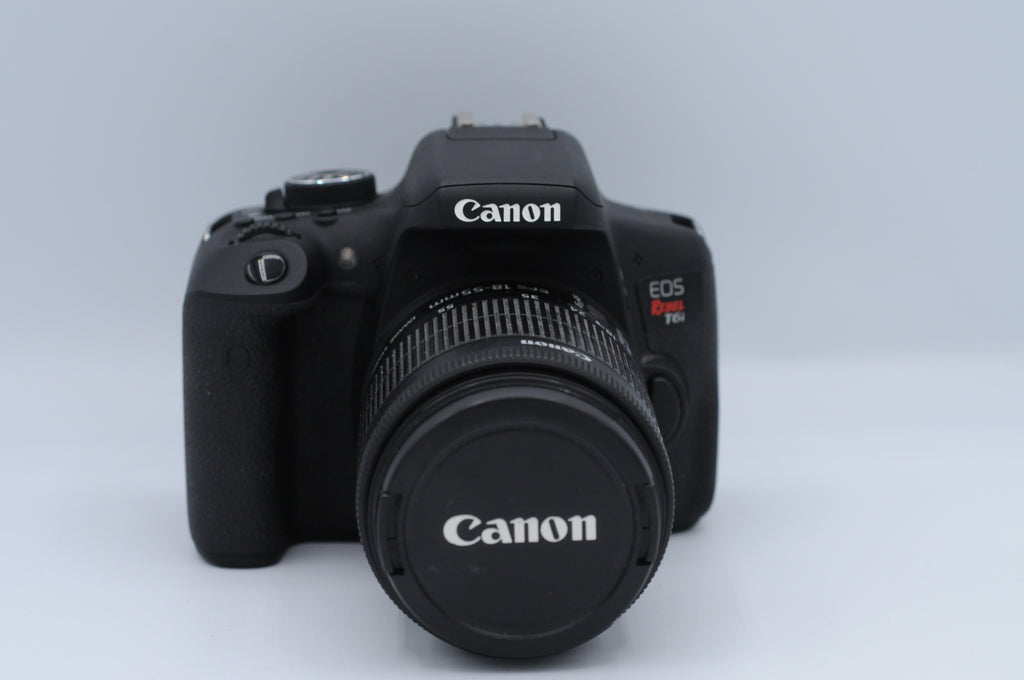 Canon EOS Rebel T6i with 18-55mm f3.5 - 5.6 IS STM