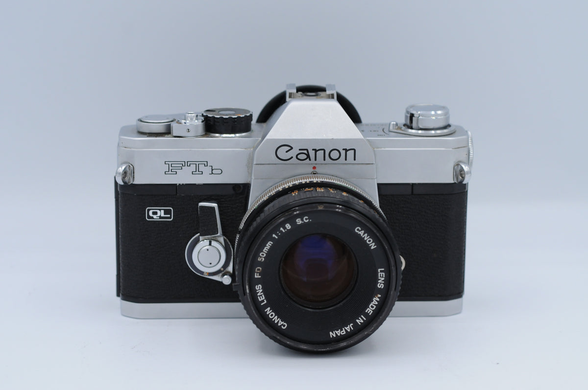 Canon FTb with 50mm f1.8 Lens
