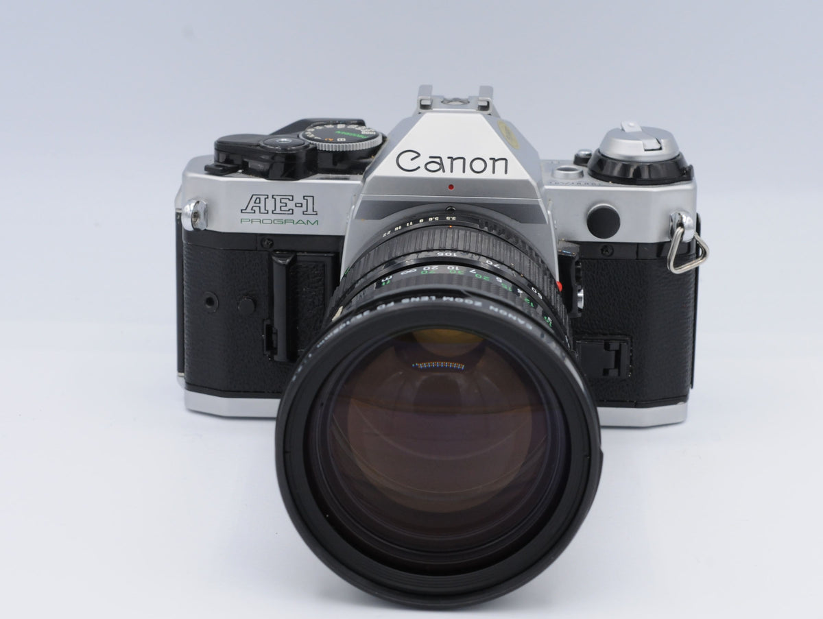 Canon AE-1 Program Body with Canon FD 35-105mm f3.5