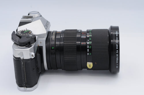 Canon AE-1 Program Body with Canon FD 35-105mm f3.5
