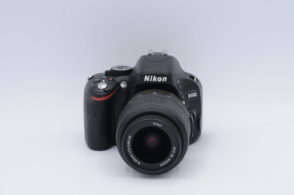 Nikon D5100 with Nikon DX AF-S Nikkor 18-55mm f3.5 - 5.6