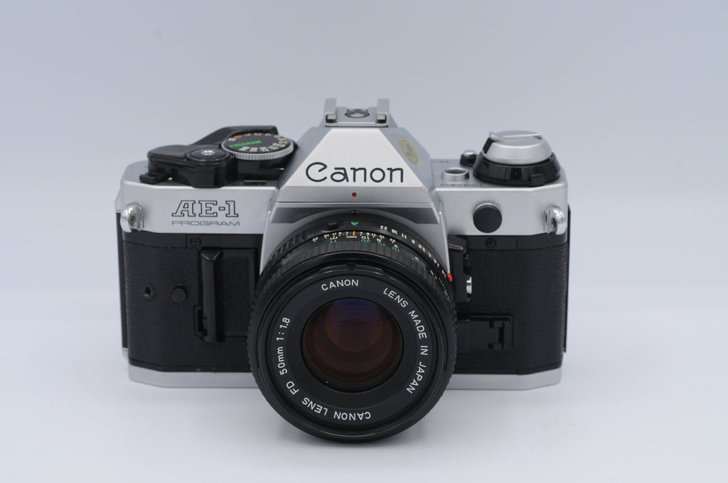 Canon AE-1 Program with Canon FD 50mm f1.8 Lens