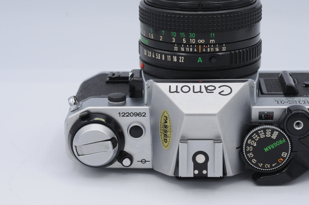 Canon AE-1 Program with Canon FD 50mm f1.8 Lens