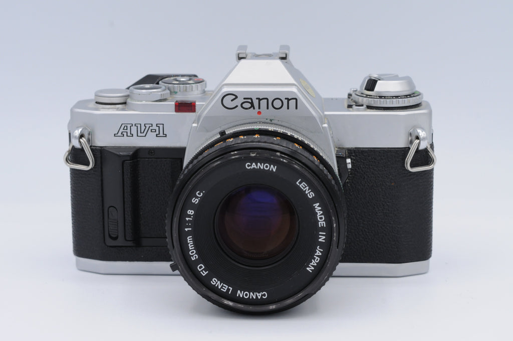Canon AV-1 with FD 50mm f1.8 S.C.