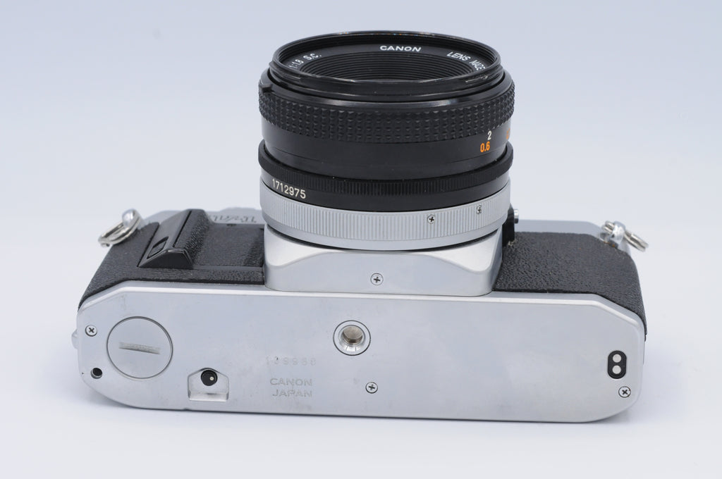 Canon AV-1 with FD 50mm f1.8 S.C.