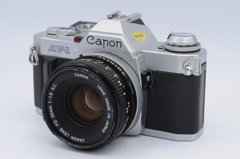 Canon AV-1 with FD 50mm f1.8 S.C.