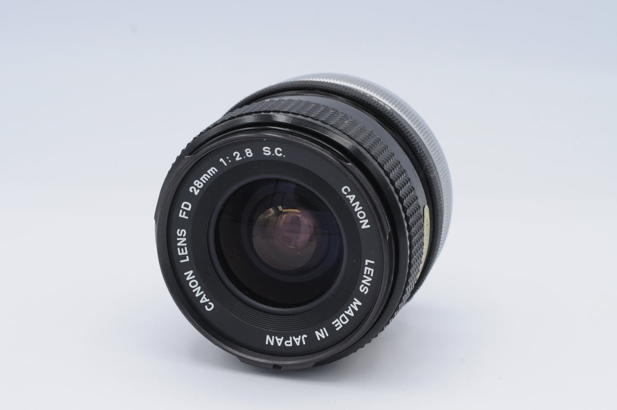 Canon FD 28mm f2.8 S.C.