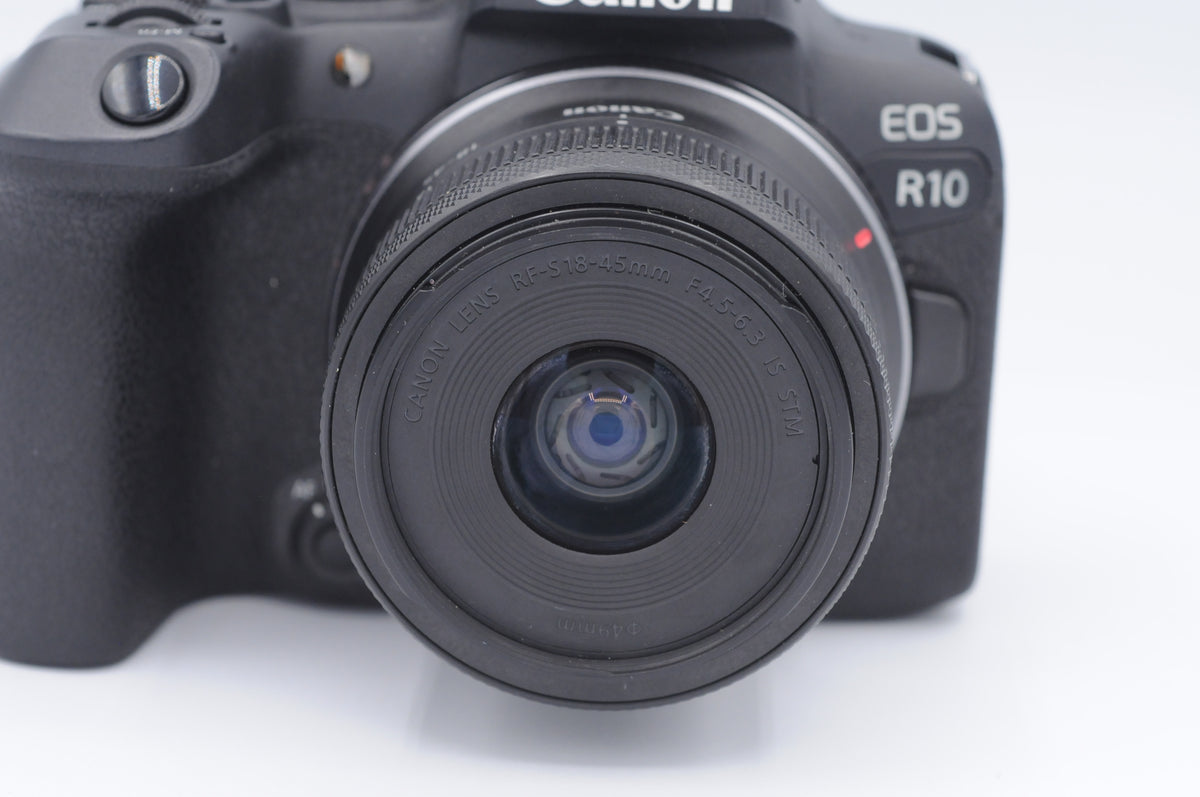 Canon EOS R10 with RF 18-45mm f4.5 - 6.3 IS STM