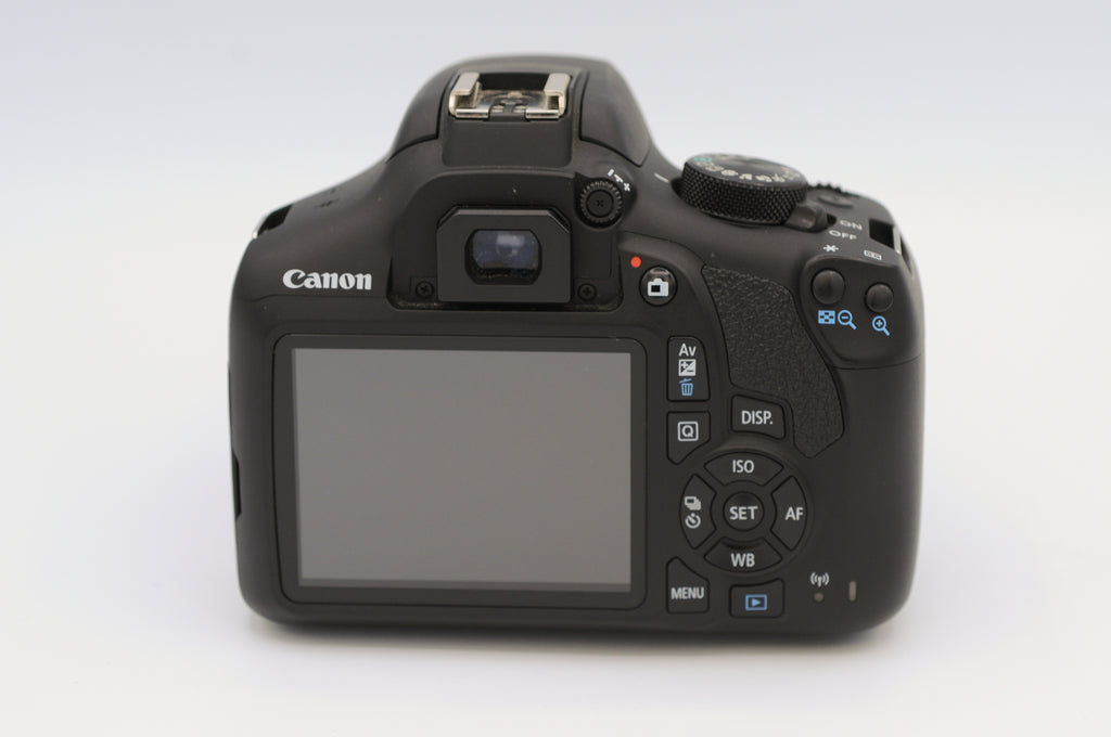 Canon Rebel T6 with EF-S 18-55mm lens