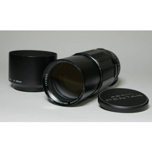 SMC M42 Thread-mount 200mm f/4 MF Telephoto Lens w/Hood