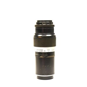Leica Hektor 13.5cm 135mm f4.5 L39 LTM Lens Black 1947 Germany #637764